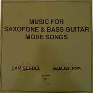 Sam Gendel & Sam Wilkes /  Music for Saxofone and Bass Guitar More Songs