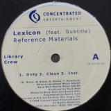 Lexicon - Reference Materials / Two 12-Bars